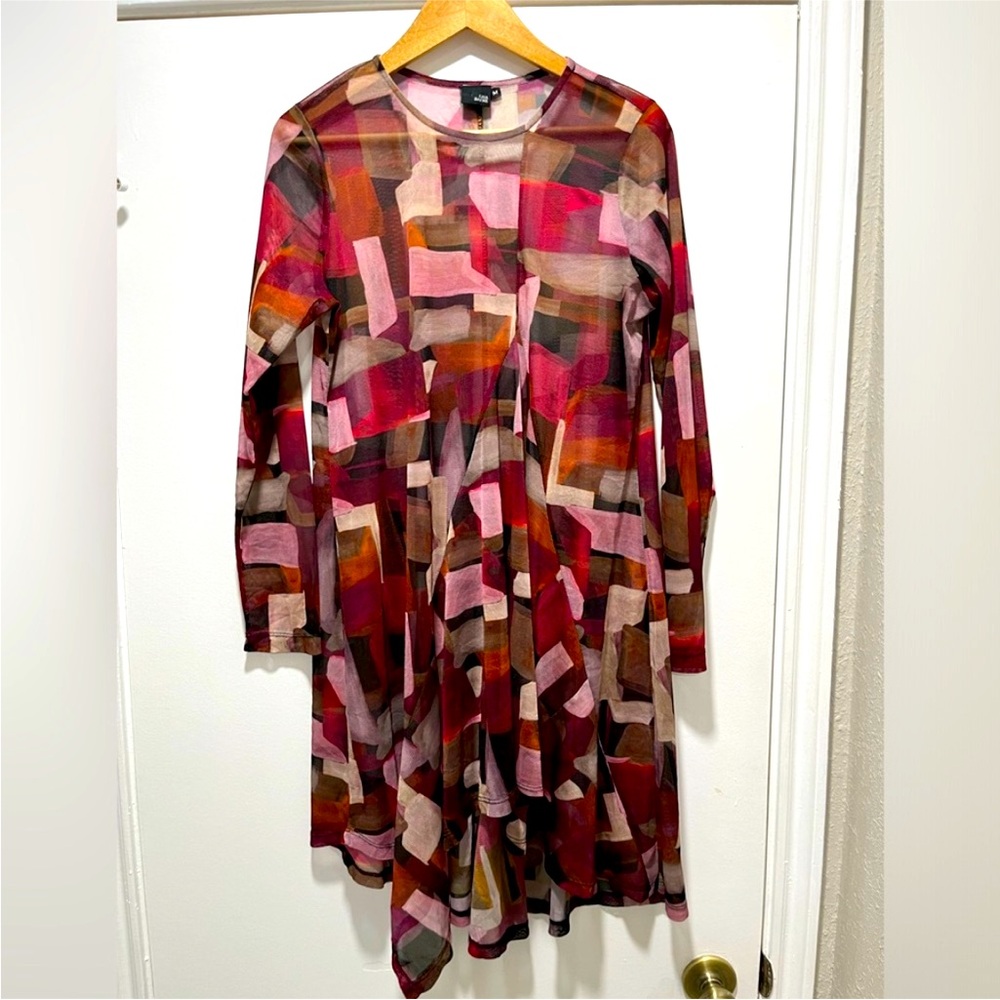 Sale! Lisa Bayne Mesh Sheer Dress M